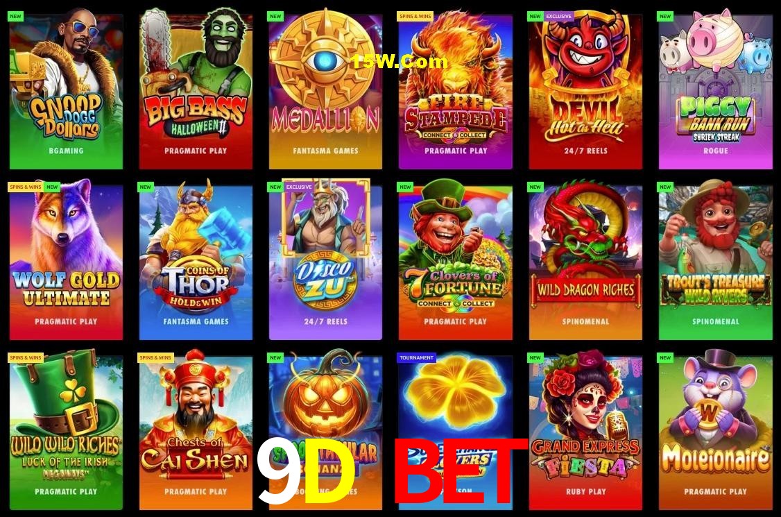 Game Providers 9D Bet